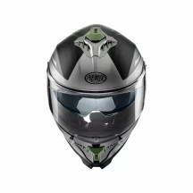 Casco Typhoon BA — Talla M, integral, gris mate